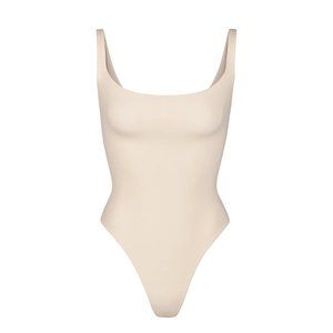 SKIMS Fits Everybody Square Neck Bodysuit Sand